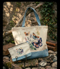 Large Tote Bag & Pouch Set