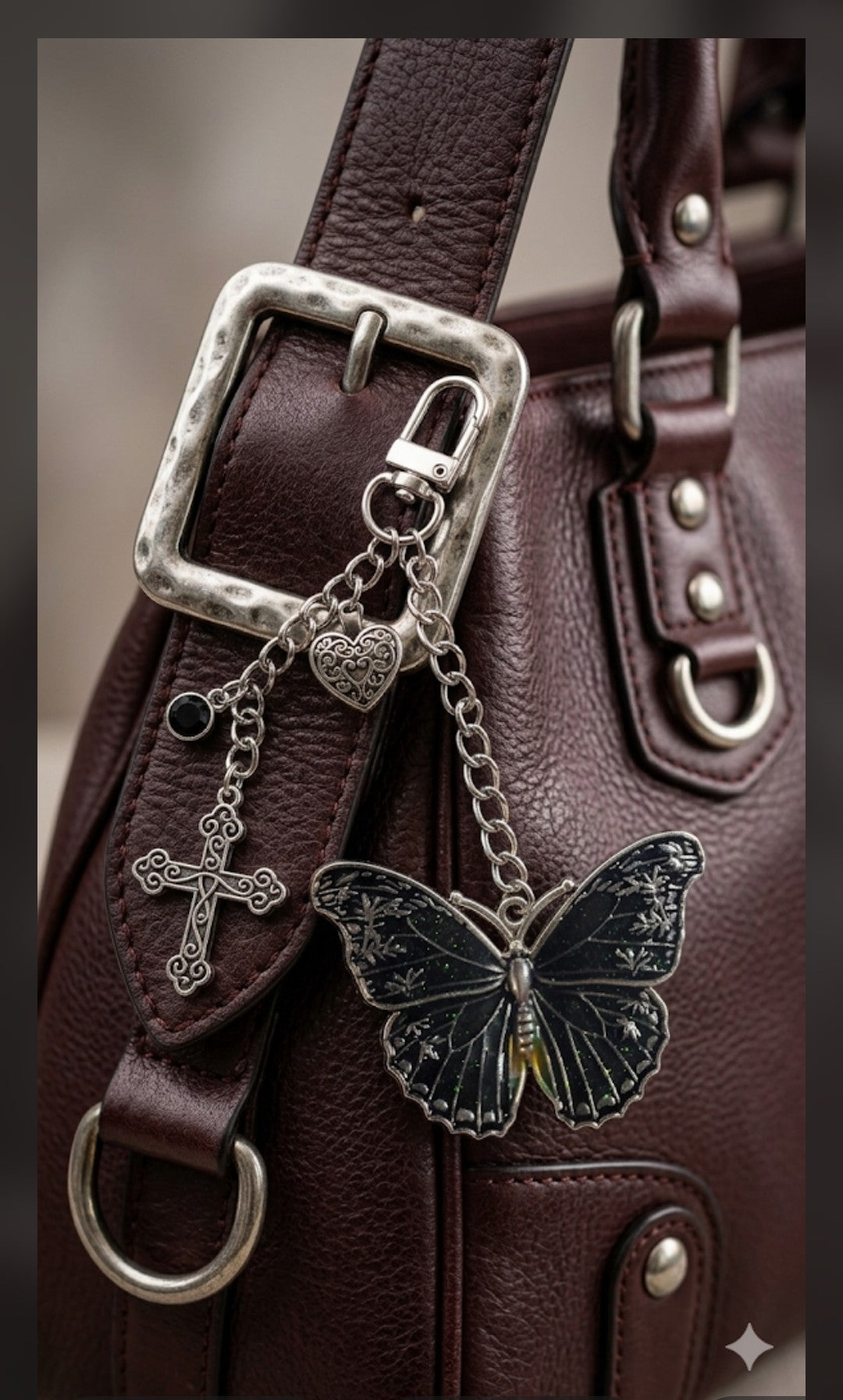 Butterfly Purse Charm