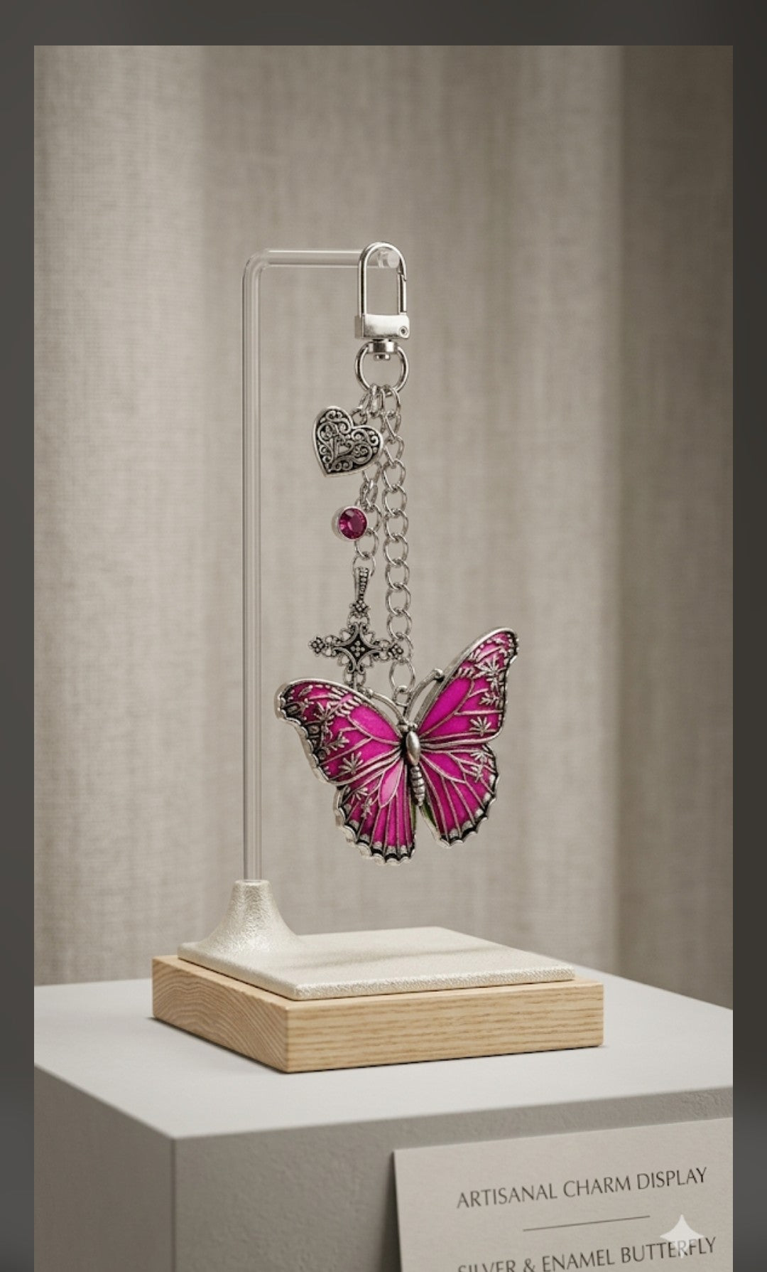 Butterfly Purse Charm