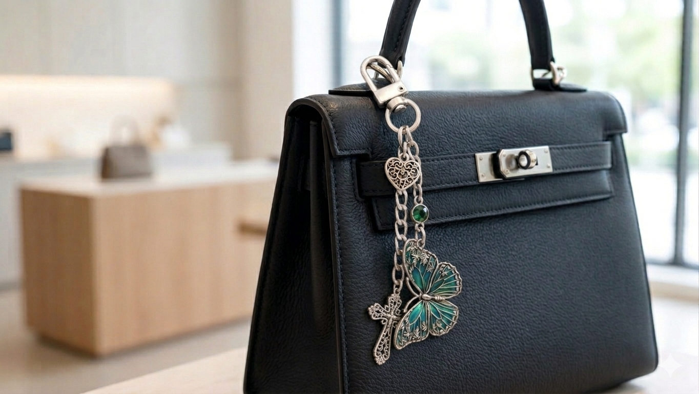 Butterfly Purse Charm
