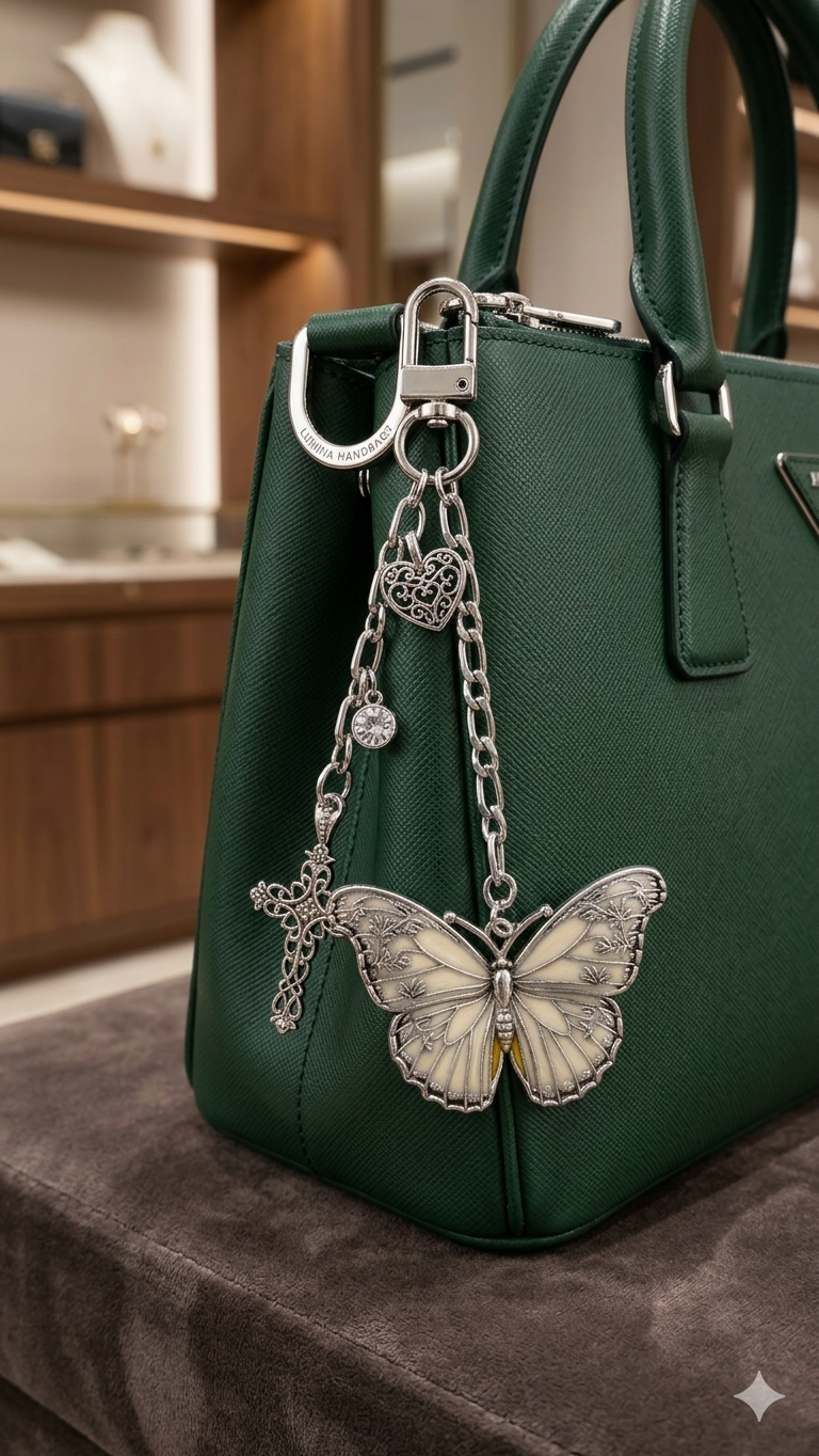 Butterfly Purse Charm