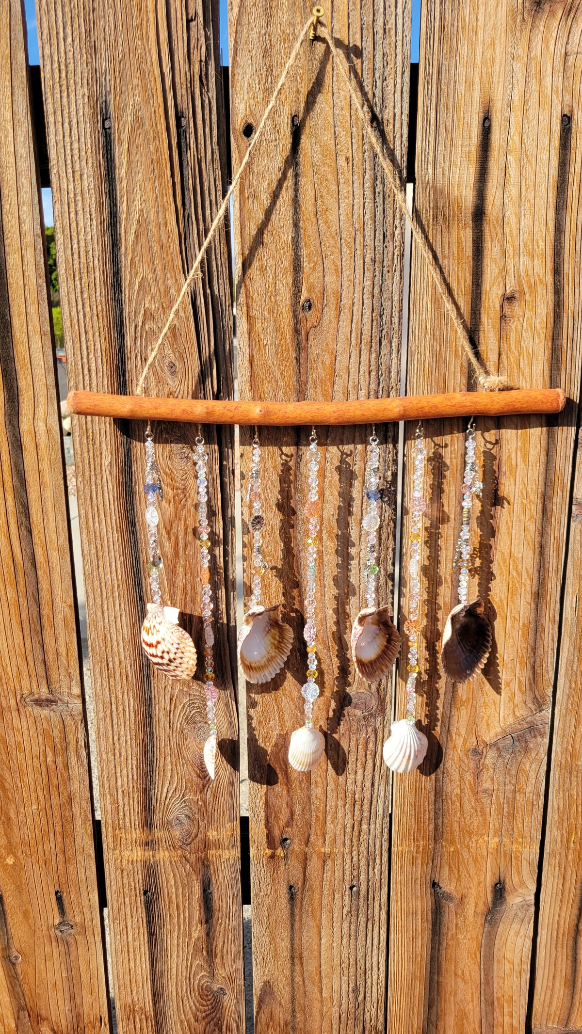 Large Coastal Shell Sun Catcher – Light of Faith Collection