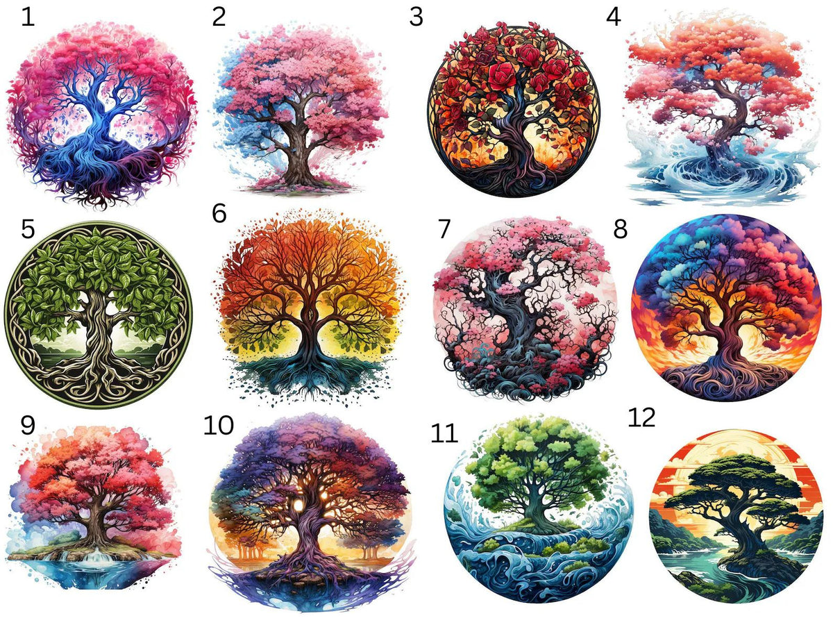 Tree of Life Designs #1-#12