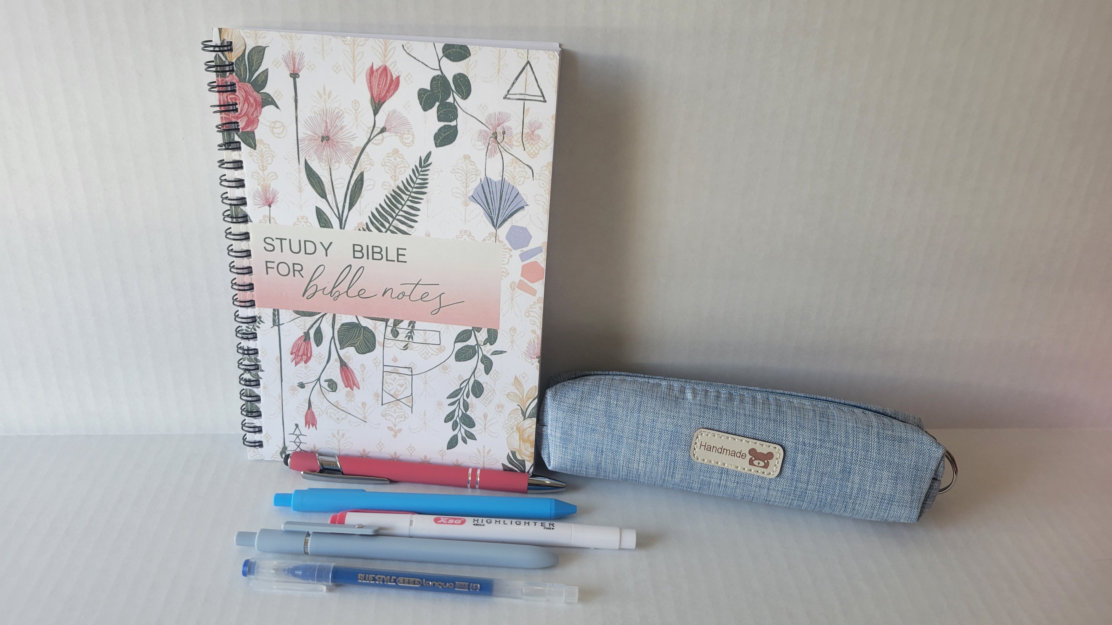 Writing Journal & Pen Pouch Set