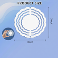 Small Wind Spinner Size Diagram